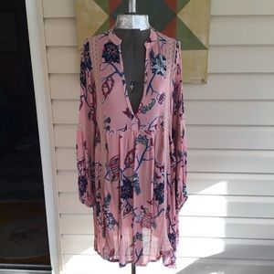 ANANDAY COLLECTION BOHO GYPSY LAGEN FESTIVAL HIPPIE TOP SZ M